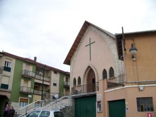 La chiesa di Sciarborasca