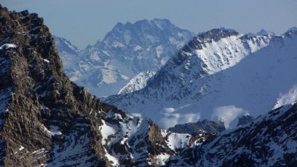 panorami dalla cima : si vede pure l'Argentera ! (21-11-2009)