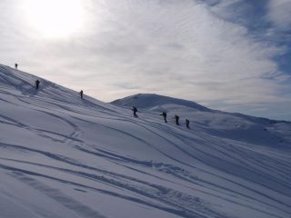 Sci alp in salita