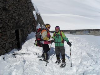 Silvia e Luciano all'alpe Flassin