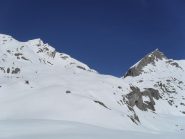 la Grand Rochere e la Bonale' viste dall'alpeggio
