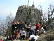 Il gruppo a Rocca Sella