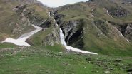 una bella cascata che scende dal Vallone del Pis (29-5-2010)