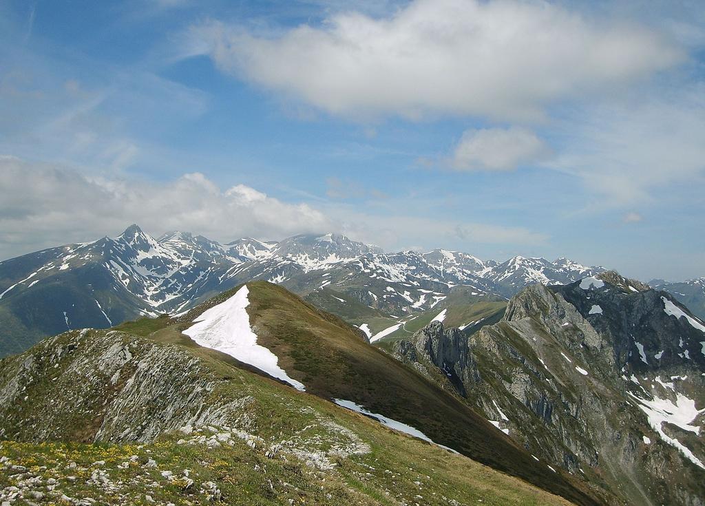 Panorama sulle Alpi Liguri