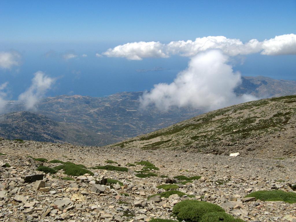 Panorama verso Aghia Galini e la costa sud