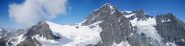 Grande tete de By e parte alta del Glacier de Durand dalla Tete Blanche