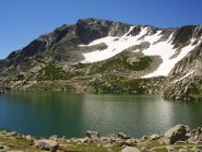 IL lago de Bastani e il Monte Renoso