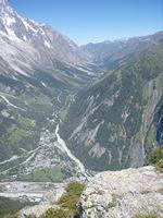 panoramica sulla Val Ferret