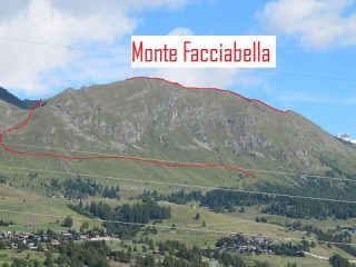Tutta la cresta del Monte Facciabella