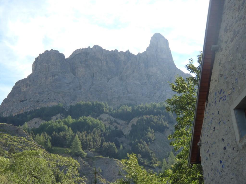 Aguillette du Lauzet visto da Pont de l'Alpe