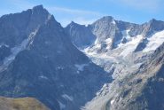 Il Mt. Greuvetta ed il ghiacciaio del Triolet