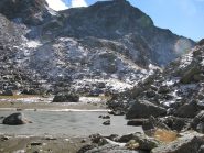 Conca Glaciale del Lago della Goiassa e canale di salita al Monte del Prà