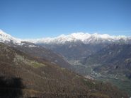 Panorama sulla valle dal Cavallaria