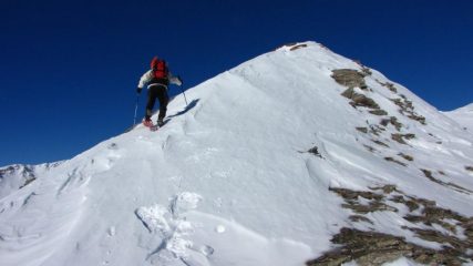 Luciano raggiunge la quota 2799 m. (1-1-2011)