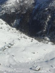 l'alpe Vieille vista dal ricovero