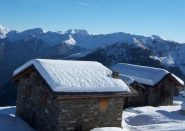 Le bellissime baite dell'Alpe Pizzo