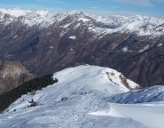 il percorso fatto dall'Alpe Pizzo