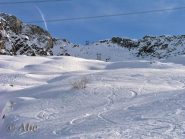 Itinerario di salita dall'Alpe Val d'Olgia