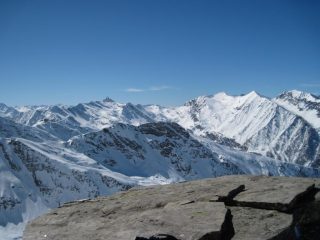 Panorama sulla testata della Val Germanasca
