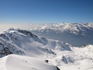 Panorama dalla cresta sopra il Bocchetta