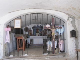 l'interno della cappella