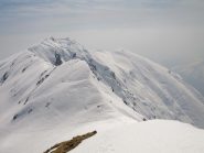 Il Cavalcurt visto da quota 2360 m sopra la Bocchetta di Valbona