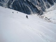 Ancora neve di sogno sui bei pendii sopra l'Alpe Crosenna
