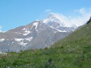 Il Rocciamelone da poco sopra l'Alpe Formica