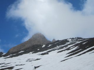 Pic d'Asti fra le nuvole
