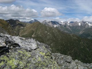 A sx Mont Flassin, Grande Rochere e Testa Cordella