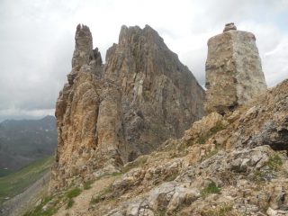 La Rocca dal colletto della Meja.