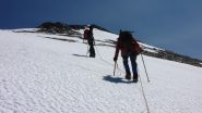 salendo verso la cima del Dome de Chasseforet (3-7-2011)