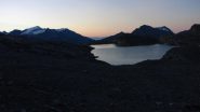 Lac de l'Arpont alle prime luci dell'alba (3-7-2011)