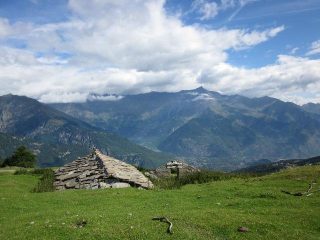 Panorama dall'Alpe d'Argueil