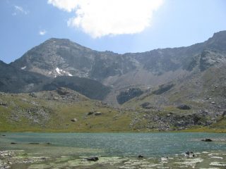 Lago Margheron e Mont Glacier