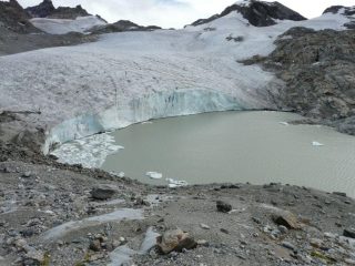 lago e glacier du gran mèan