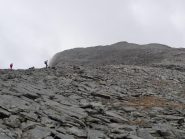  la pietraia finale per la cima Chiavesso