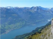 vista sulle Glarner Alpen ed il Walensee