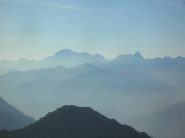 Panorami verso il Monte Bianco