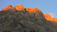 le prime luci del sole sui Rochers de Saint Ours (9-10-2011)
