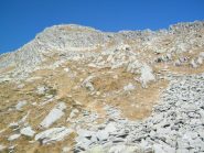 Il Pizzo Tignaga visto scendendo all'Alpe Pian delle Ruse