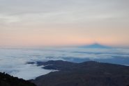 Ombra del Teide al tramonto