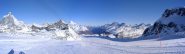 il fantastico ambiente del versante svizzero...