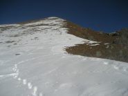 sommità dell'anticima/spalla sci-alpinistica del Pizzo Ciapè