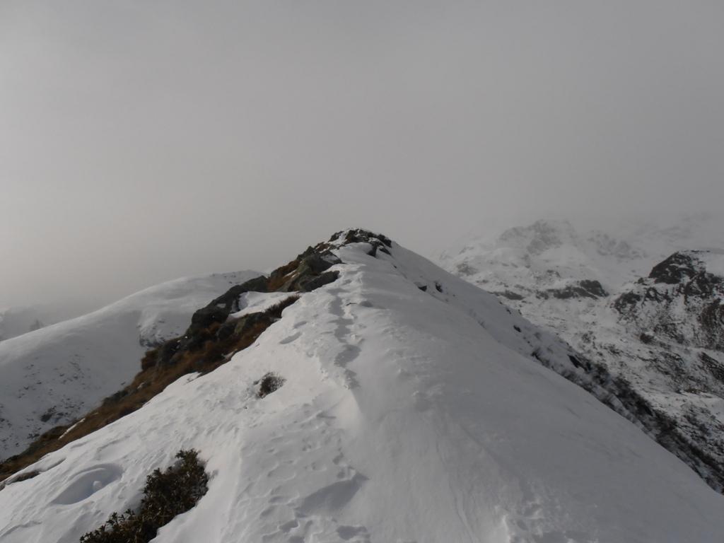 02 - la cresta verso la cima del Monte Marmottere