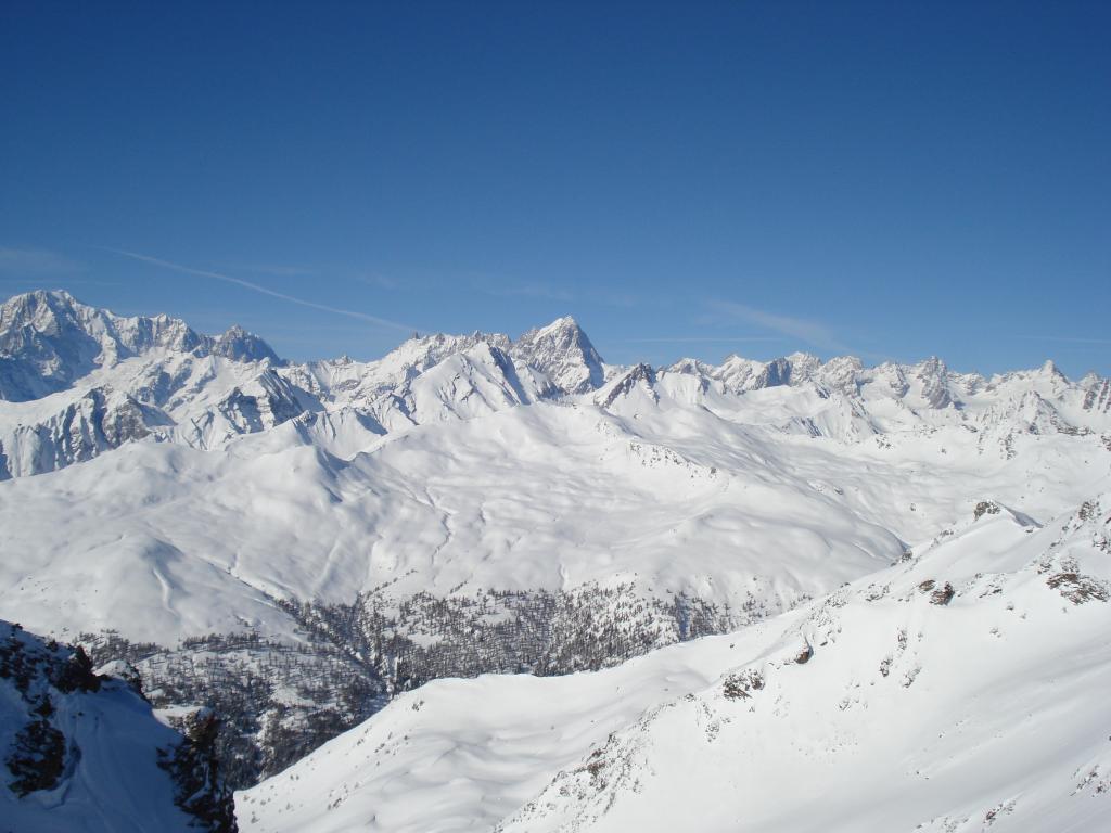 Un panorama a 360 gradi su gran parte della Valle d'Aosta
