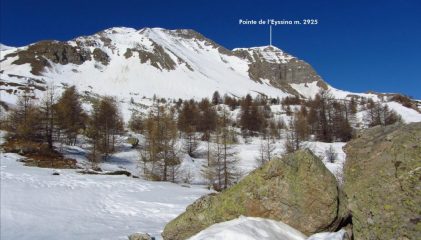 panorami dal Col de Vars, punto di partenza (3-3-2012)