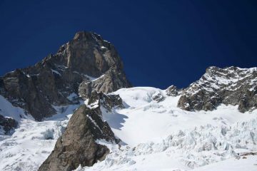 Col des Hyrondelles, altra e unica possibilità scialpinistica della zona 