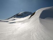 Monte Chiappa e riflessi sulla neve al ritorno