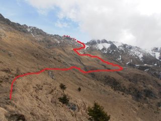 08 - Dall'Alpe Colone, vista sul percorso